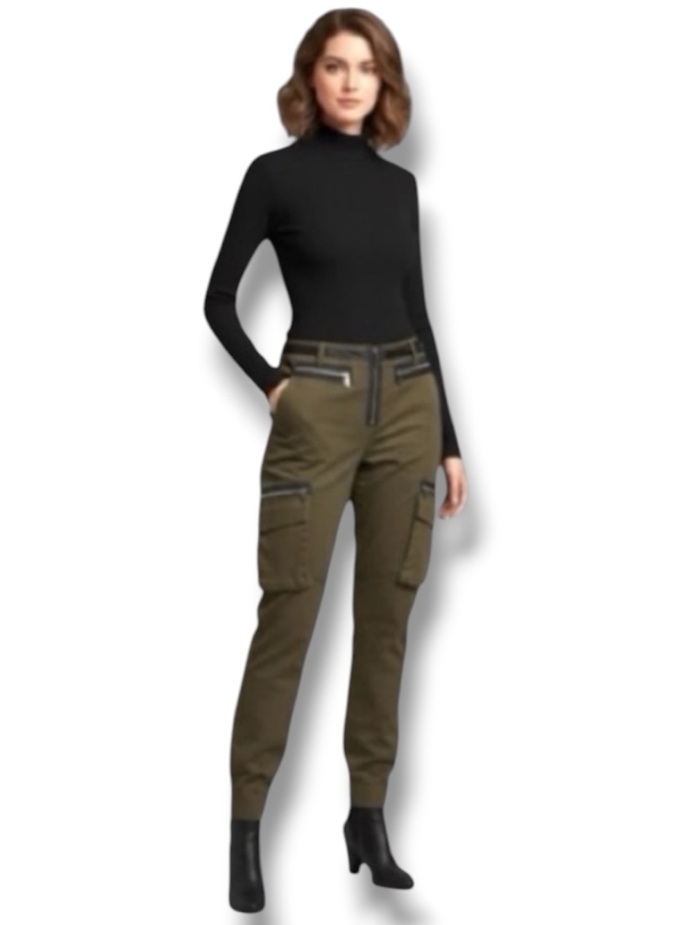 Billtornade Paris Technical Cargo Pants NWOT Women’s 6/8 Unisex Cyber Gorpcore